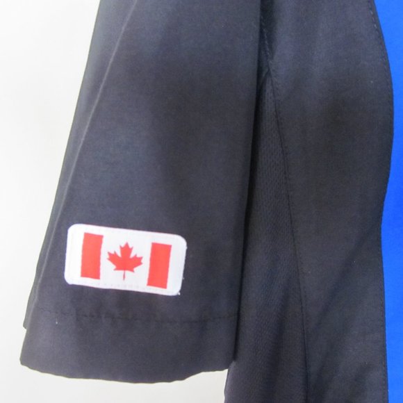 Mopar Canada Shirt Black Button Up Polyester Short Sleeve Size Large - Picture 4 of 15